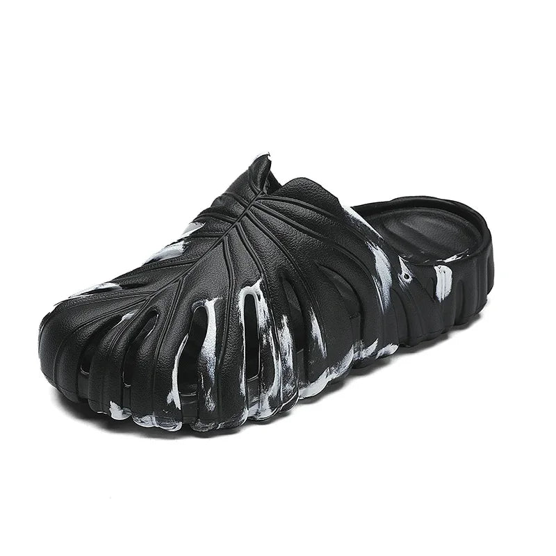 Sandales plage hommes femmes plates confortables