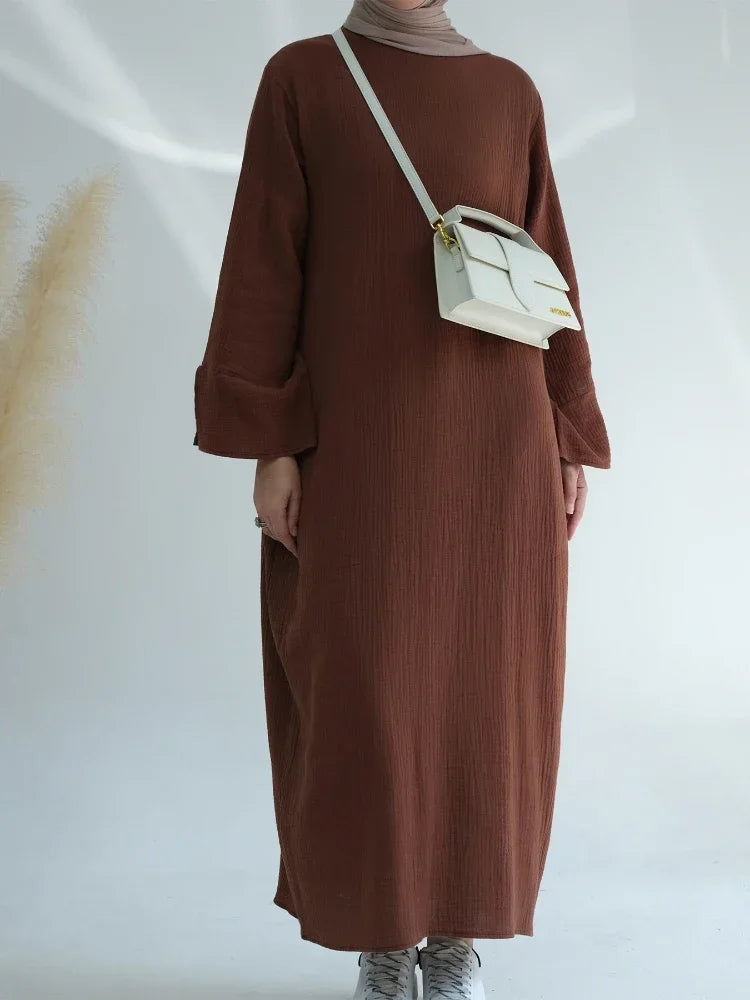 Robe Abaya musulmane Eid pour femmes - Robes de prière modestes