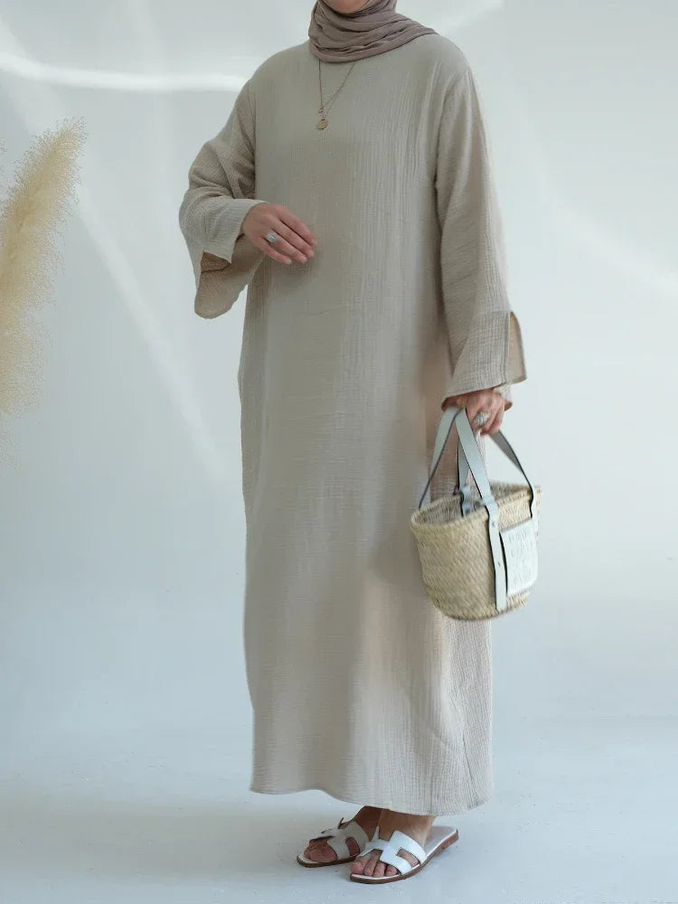 Robe Abaya musulmane Eid pour femmes - Robes de prière modestes