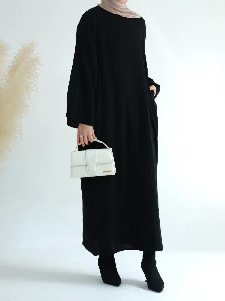 Robe Abaya musulmane Eid pour femmes - Robes de prière modestes