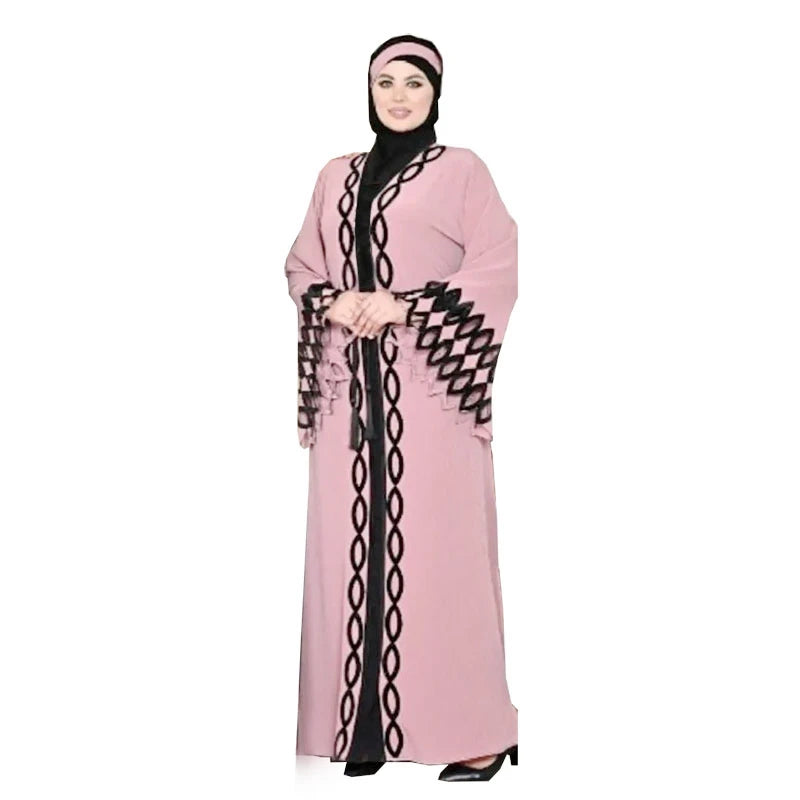 Robe Maxi Hijab Femme Cardigan Kaftan Abaya Africain Dubai Turquie