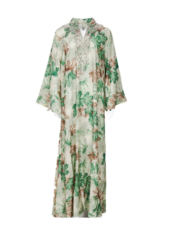 Robe de soirée musulmane Eid 2024: Abaya, Caftan, Jalabiya de qualité