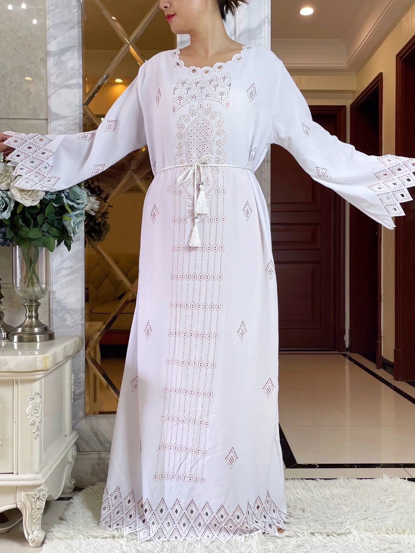 Robe élégante musulmane Dubaï haute qualité
