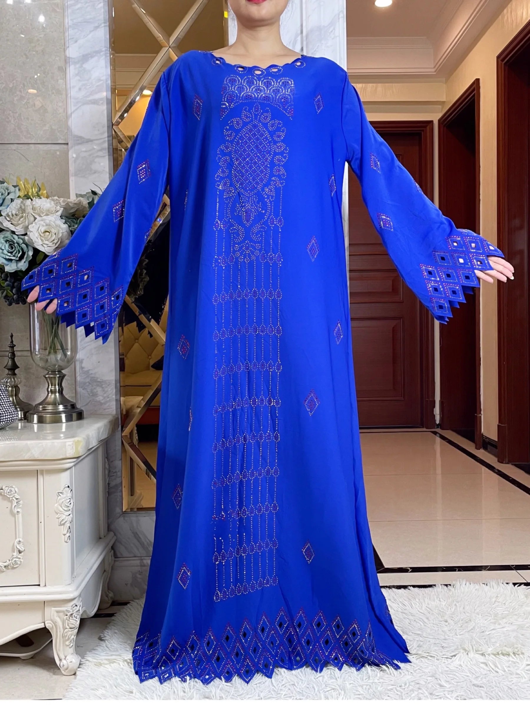 Robe élégante musulmane Dubaï haute qualité