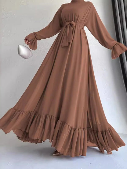 Robe musulmane Eid pour femmes - Abayas Ramadan 2024