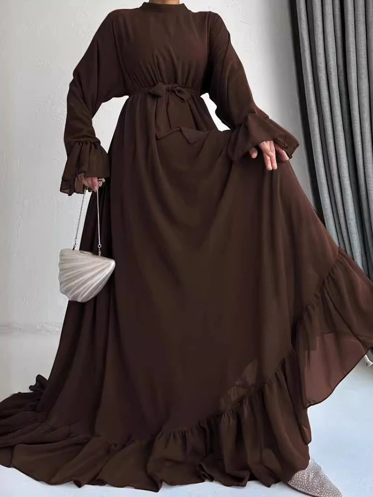 Robe musulmane Eid pour femmes - Abayas Ramadan 2024
