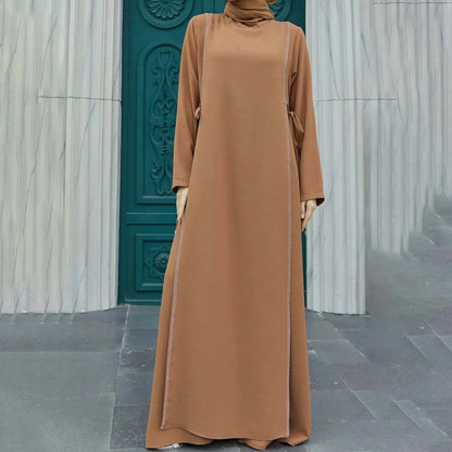 Robe caftan luxe élégante Abaya Ramadan Arabie Saoudite