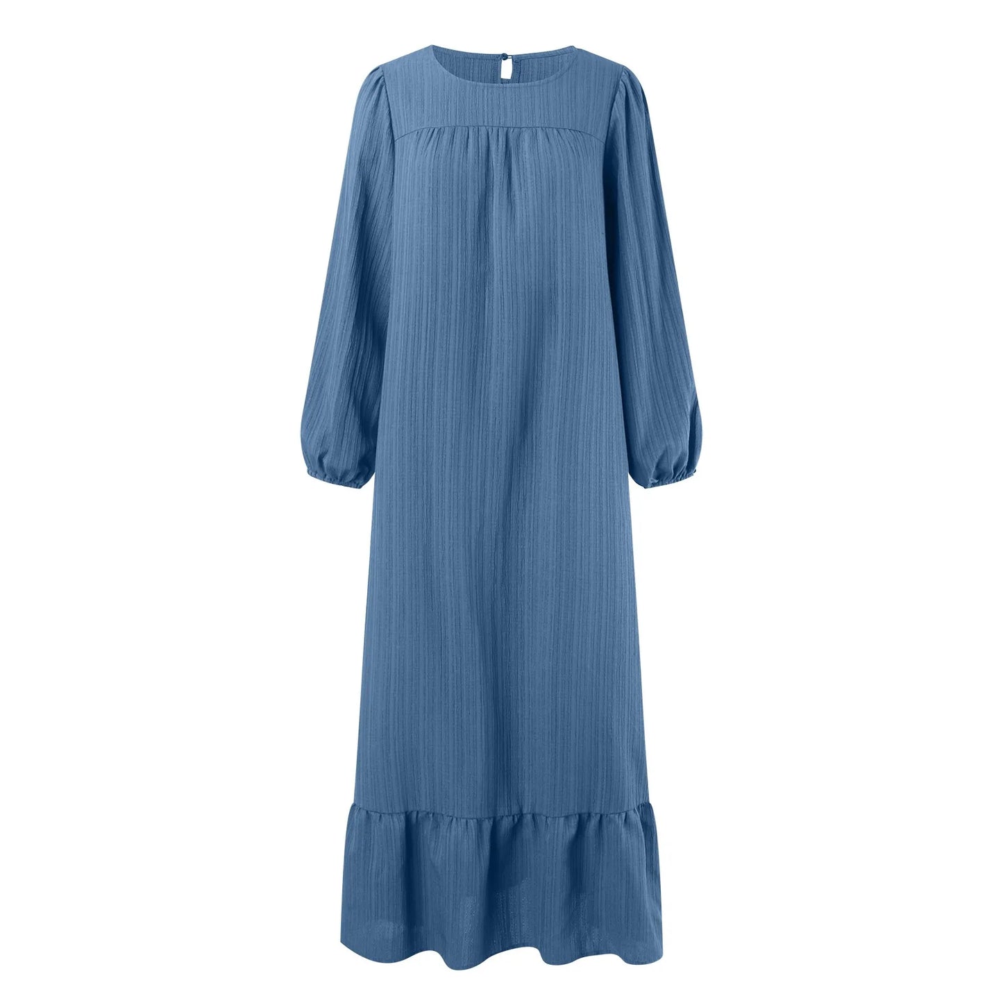 Robe musulmane à manches longues pour femmes - Abaya, Kebaya, Damen - Modeste et élégante