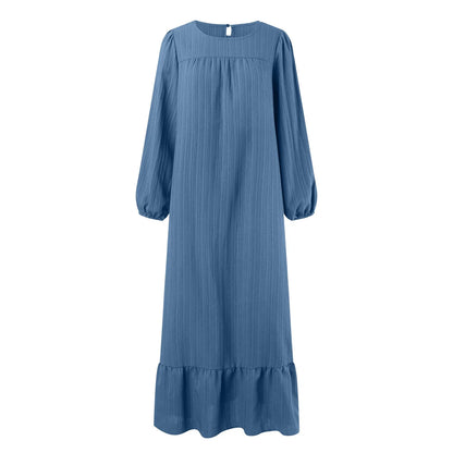 Robe musulmane à manches longues pour femmes - Abaya, Kebaya, Damen - Modeste et élégante