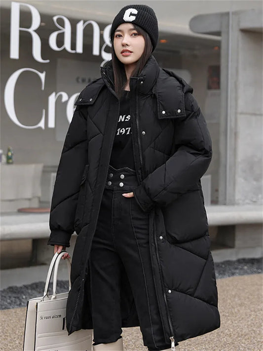 Manteau en Coton pour Femmes - Nouvelle Mode Automne/Hiver 2024
