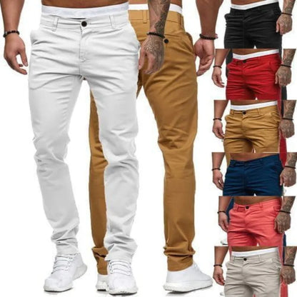 Pantalon Homme Automnal en Coton