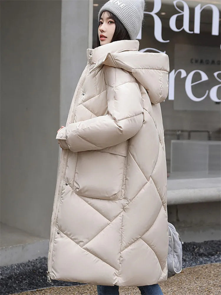 Manteau en Coton pour Femmes - Nouvelle Mode Automne/Hiver 2024