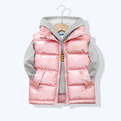 Gilet Manteau Enfant sans Manches pour l'École