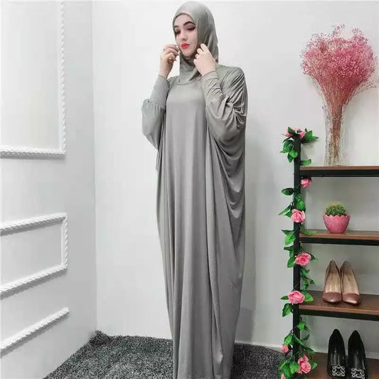 Robe de Prière Musulmane avec Hijab
