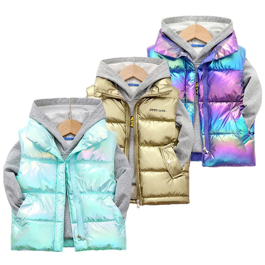 Gilet Manteau Enfant sans Manches pour l'École