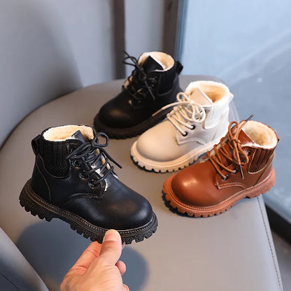 Bottes d'Automne et d'Hiver pour Enfants en Bas Âge