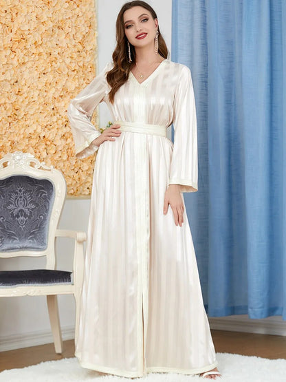 Robe Marocaine Longue pour Femmes, Kaftan Maxi Dubaï