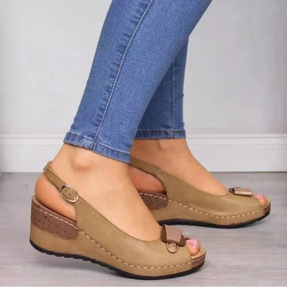 Sandales Talons Compensés Plateforme Été Femme