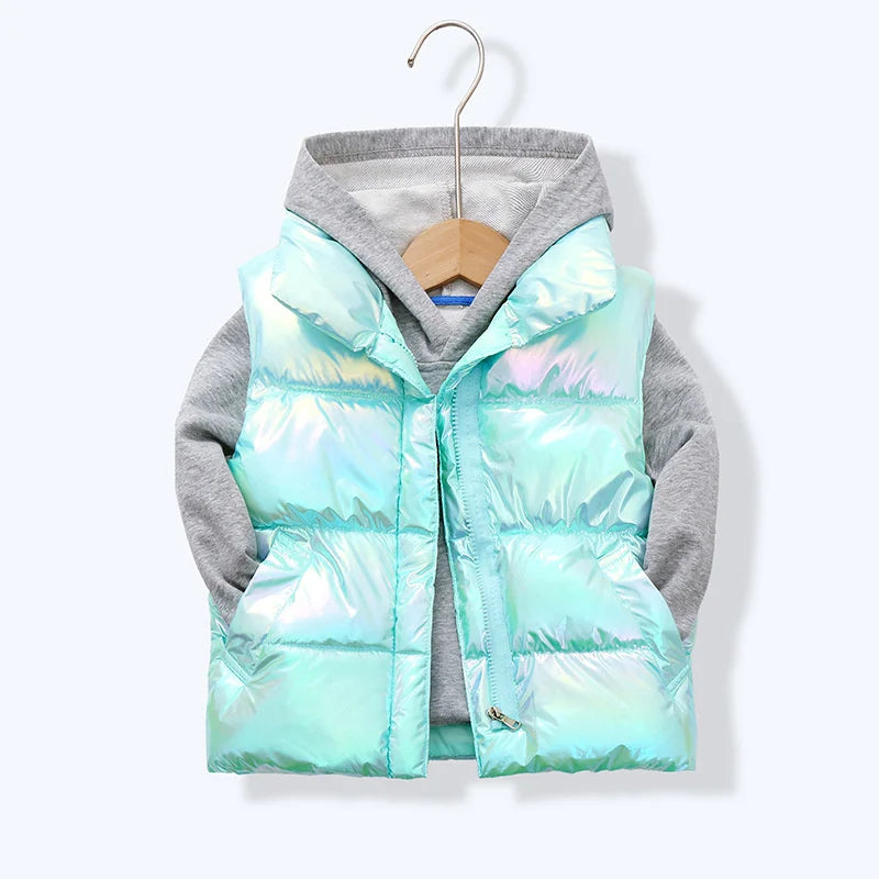 Gilet Manteau Enfant sans Manches pour l'École