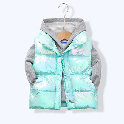 Gilet Manteau Enfant sans Manches pour l'École