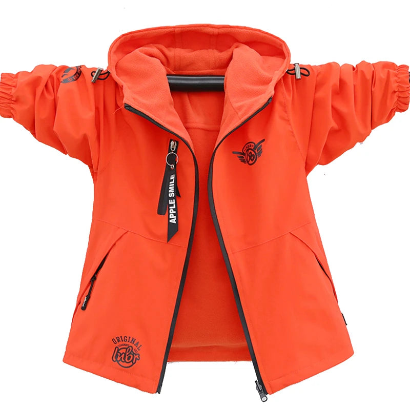 Manteau Polaire Double Face Imperméable pour Enfant