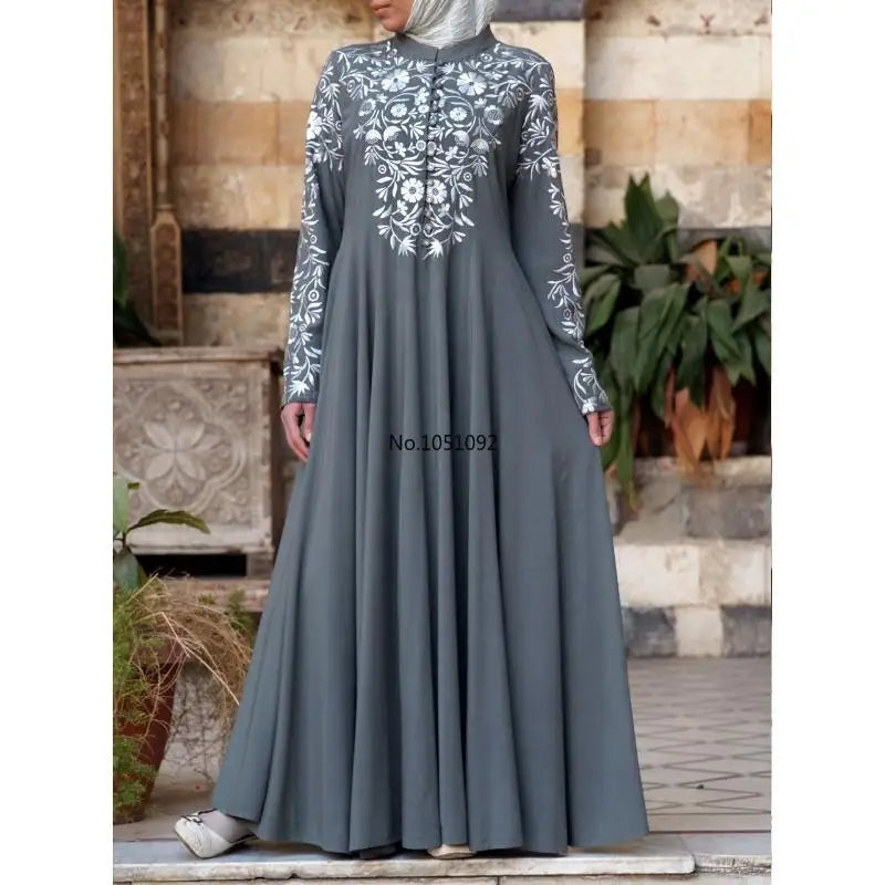 Abayas Kimono et Robes Imprimées Arabes - Vêtements Islamiques Shopify