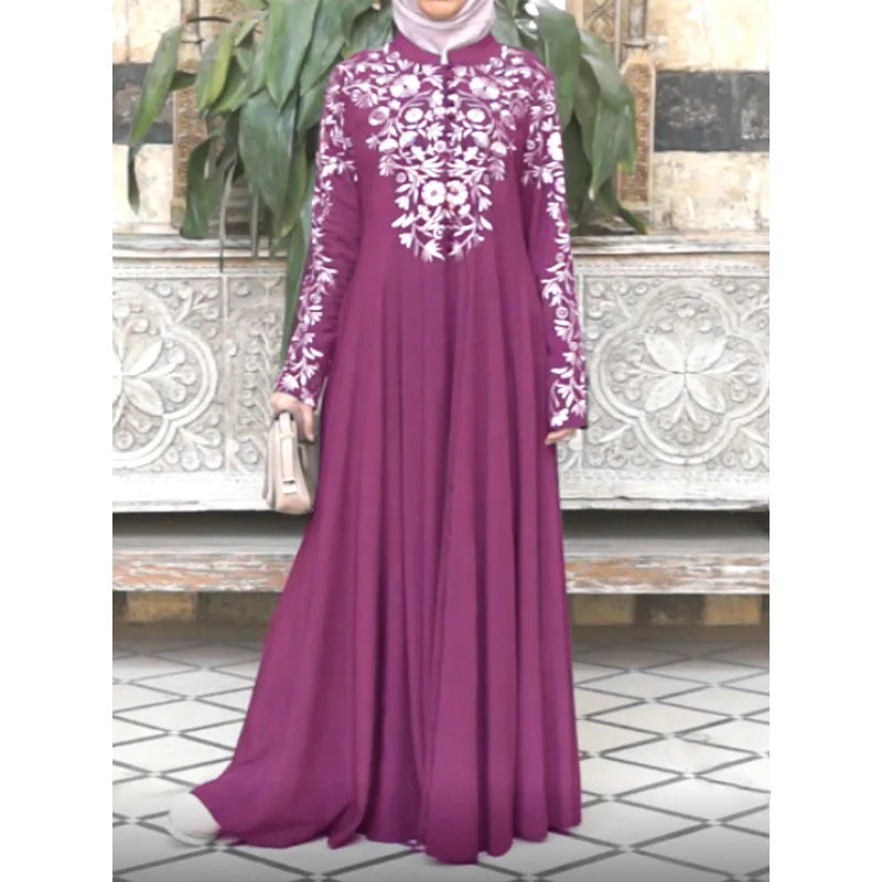 Abayas Kimono et Robes Imprimées Arabes - Vêtements Islamiques Shopify