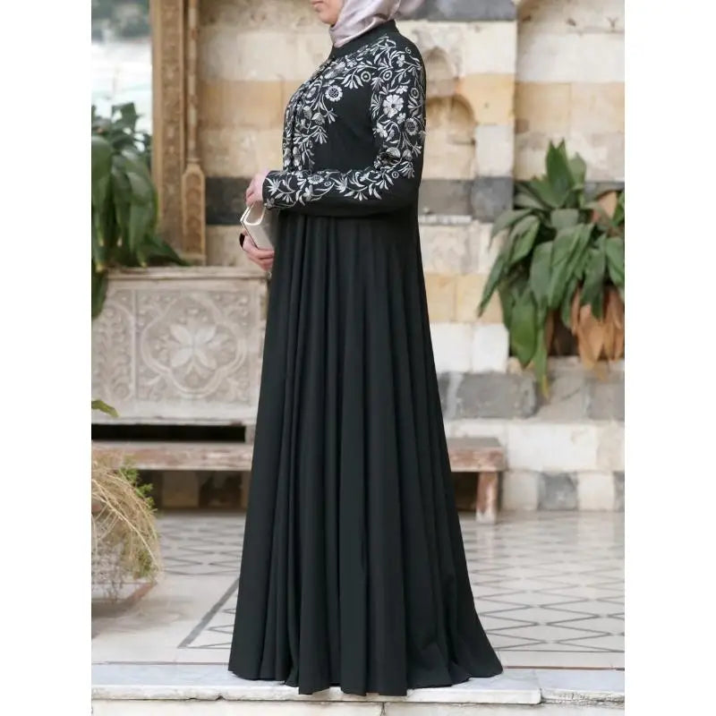 Abayas Kimono et Robes Imprimées Arabes - Vêtements Islamiques Shopify
