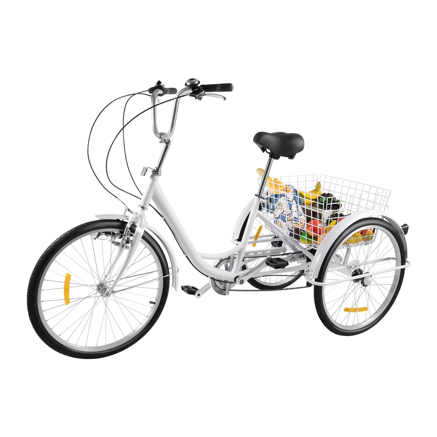 Tricycle adulte 24 po 6 vitesses légèreté et couleur vibrante