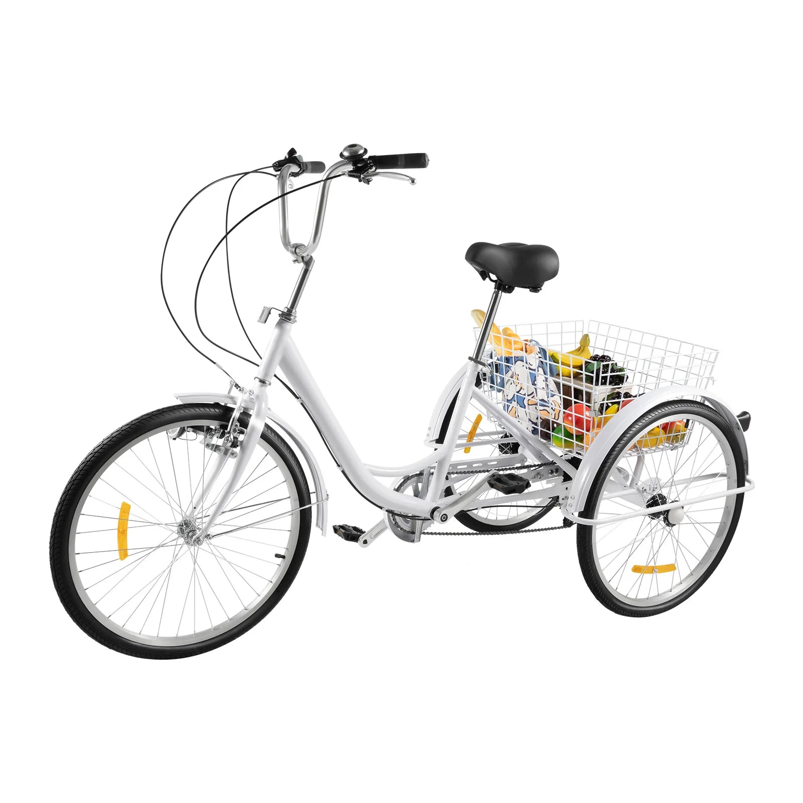 Tricycle adulte 24 po 6 vitesses légèreté et couleur vibrante