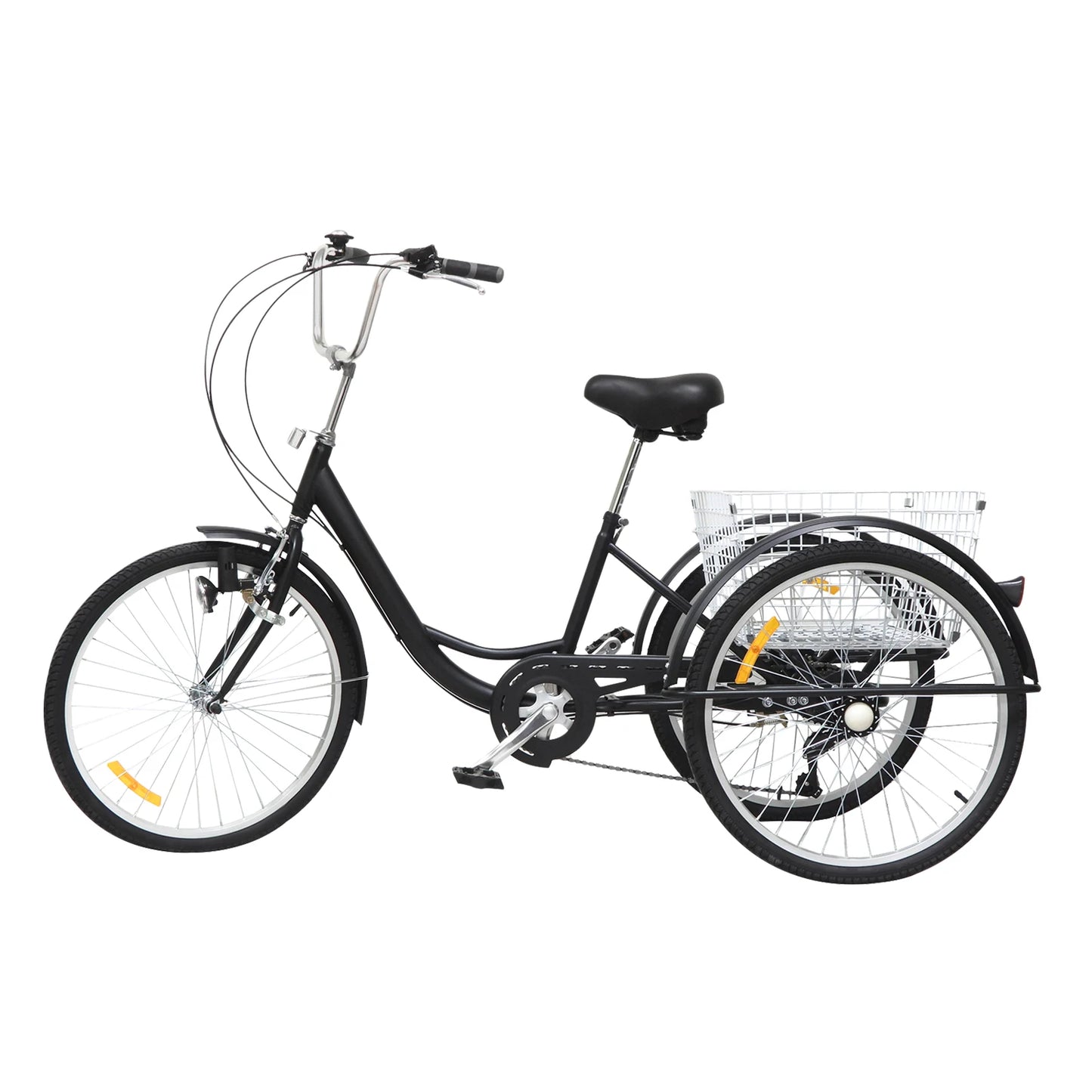 Tricycle adulte 24 po 6 vitesses légèreté et couleur vibrante