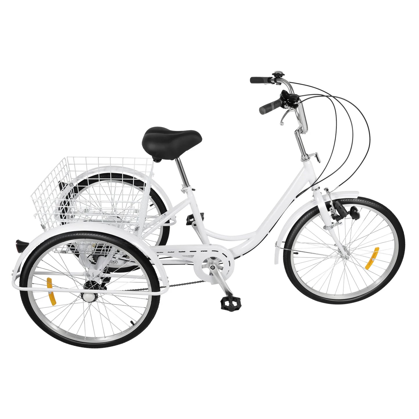 Tricycle adulte 24 po 6 vitesses légèreté et couleur vibrante