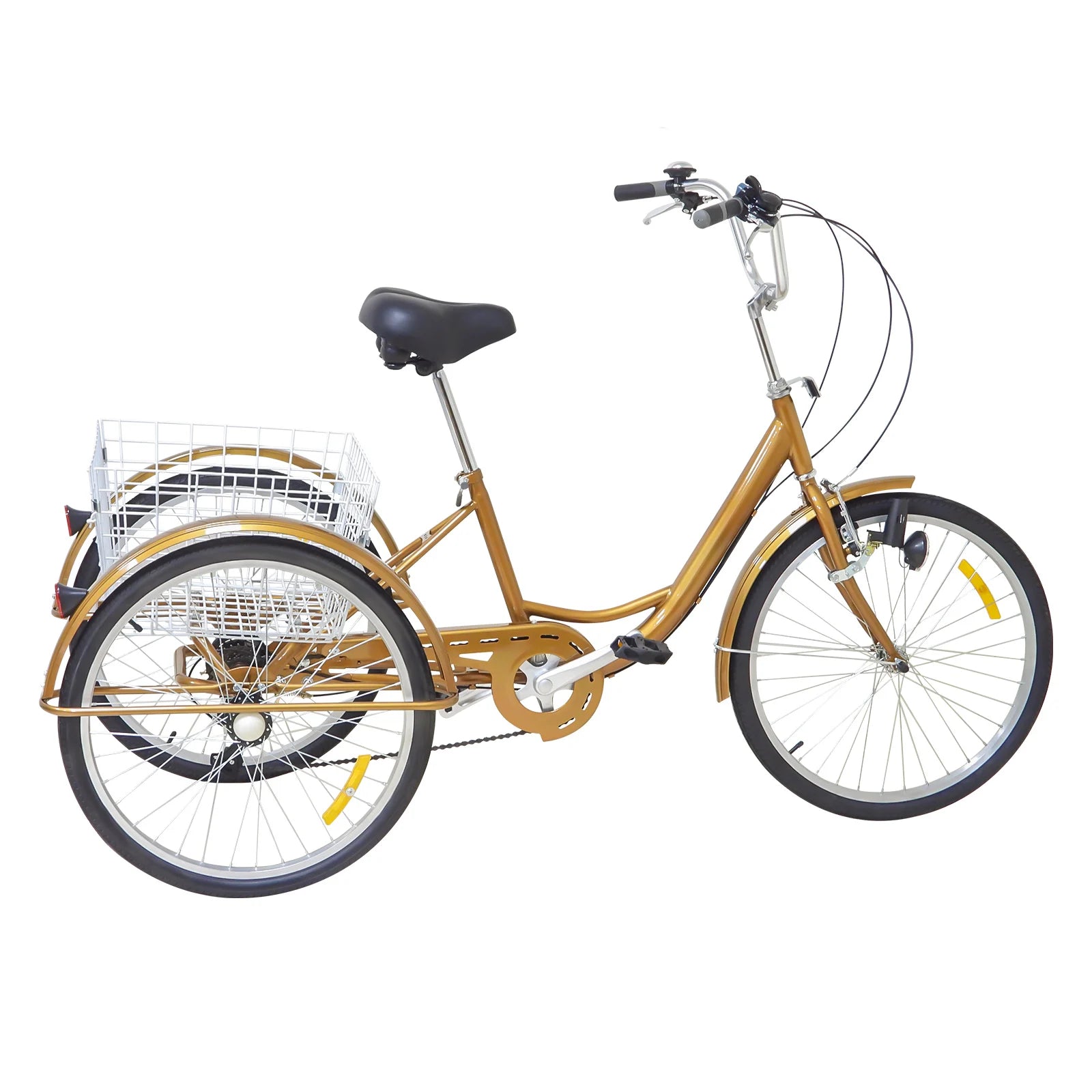 Tricycle adulte 24 po 6 vitesses légèreté et couleur vibrante