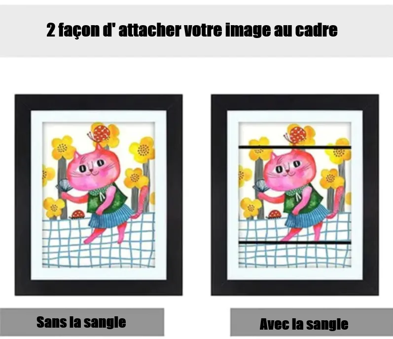 KiddyFrame™ - Gardez tous les précieux souvenirs de l'enfance