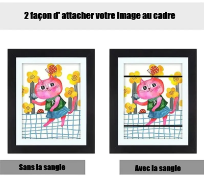 KiddyFrame™ - Gardez tous les précieux souvenirs de l'enfance